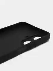 Черный чехол для Realme C55 (Реалми С55), прозрачный противоударный