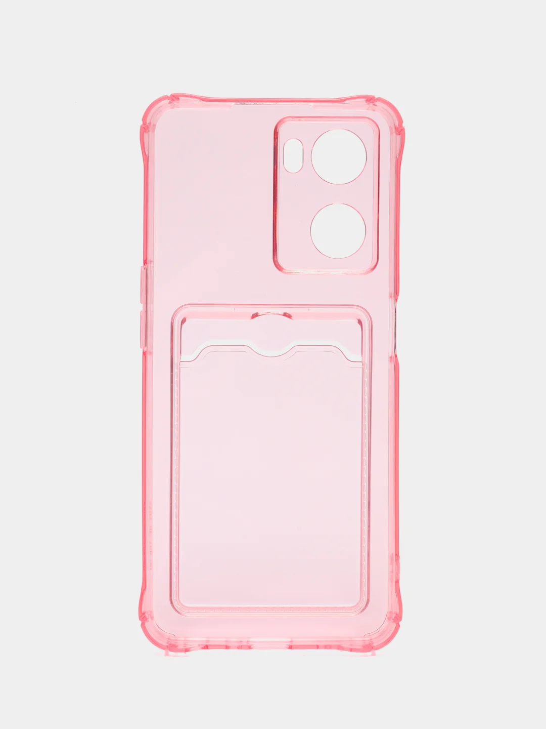 Розовый чехол для Oppo A57 4G, A77 4G, A77S (Оппо А57, А77 4 Джи) силиконовый, c защитой камеры