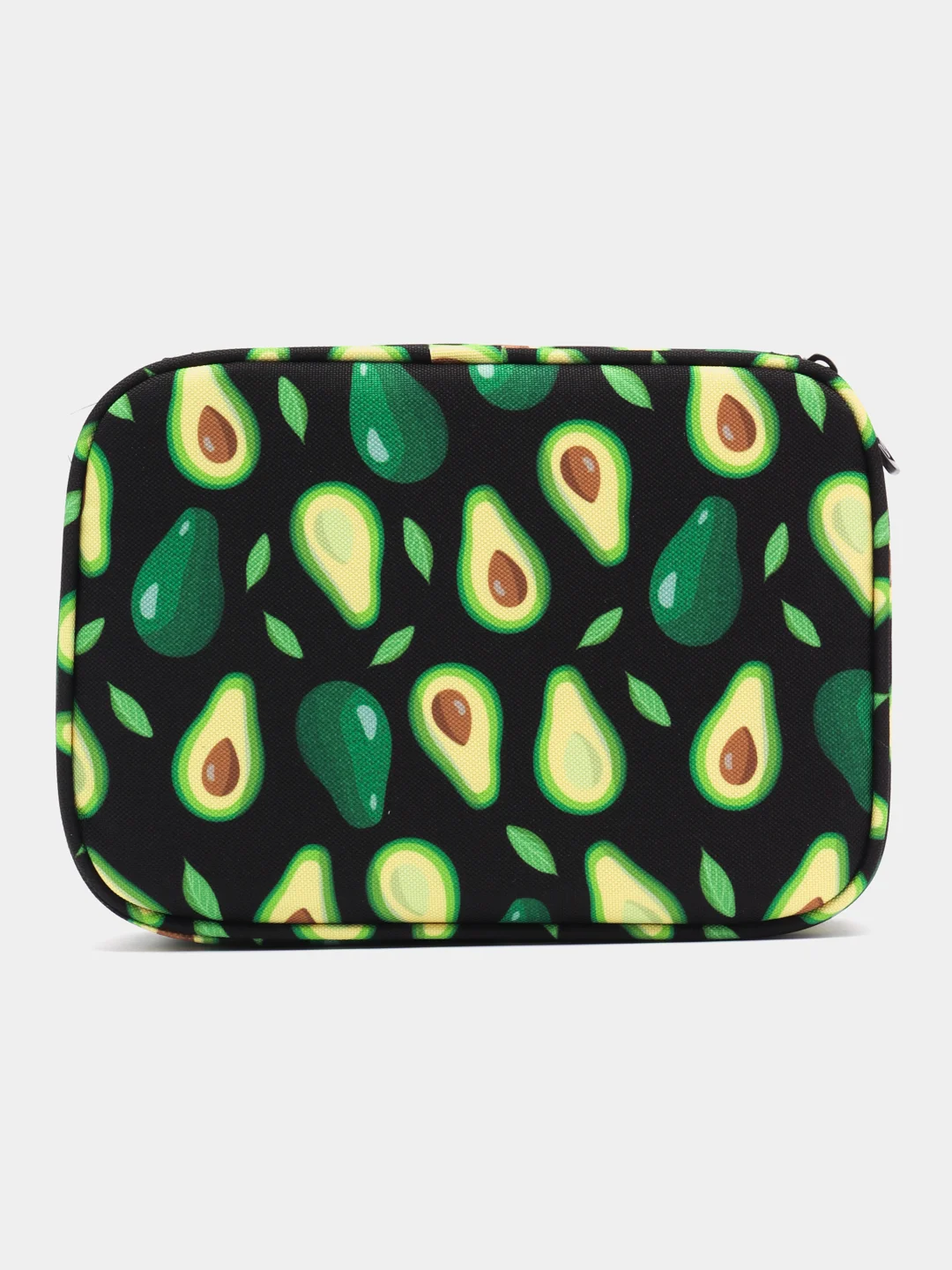 Пенал-косметичка школьный для ручек, карандашей, Brauberg, 1 отделение, Avocado, 270706