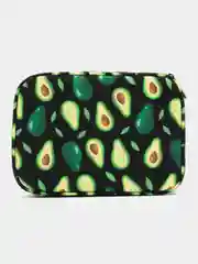 Пенал-косметичка школьный для ручек, карандашей, Brauberg, 1 отделение, Avocado, 270706
