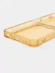 Золотой чехол для Oppo A57 4G, A77 4G, A77S (Оппо А57, А77 4 Джи) силиконовый, c защитой камеры