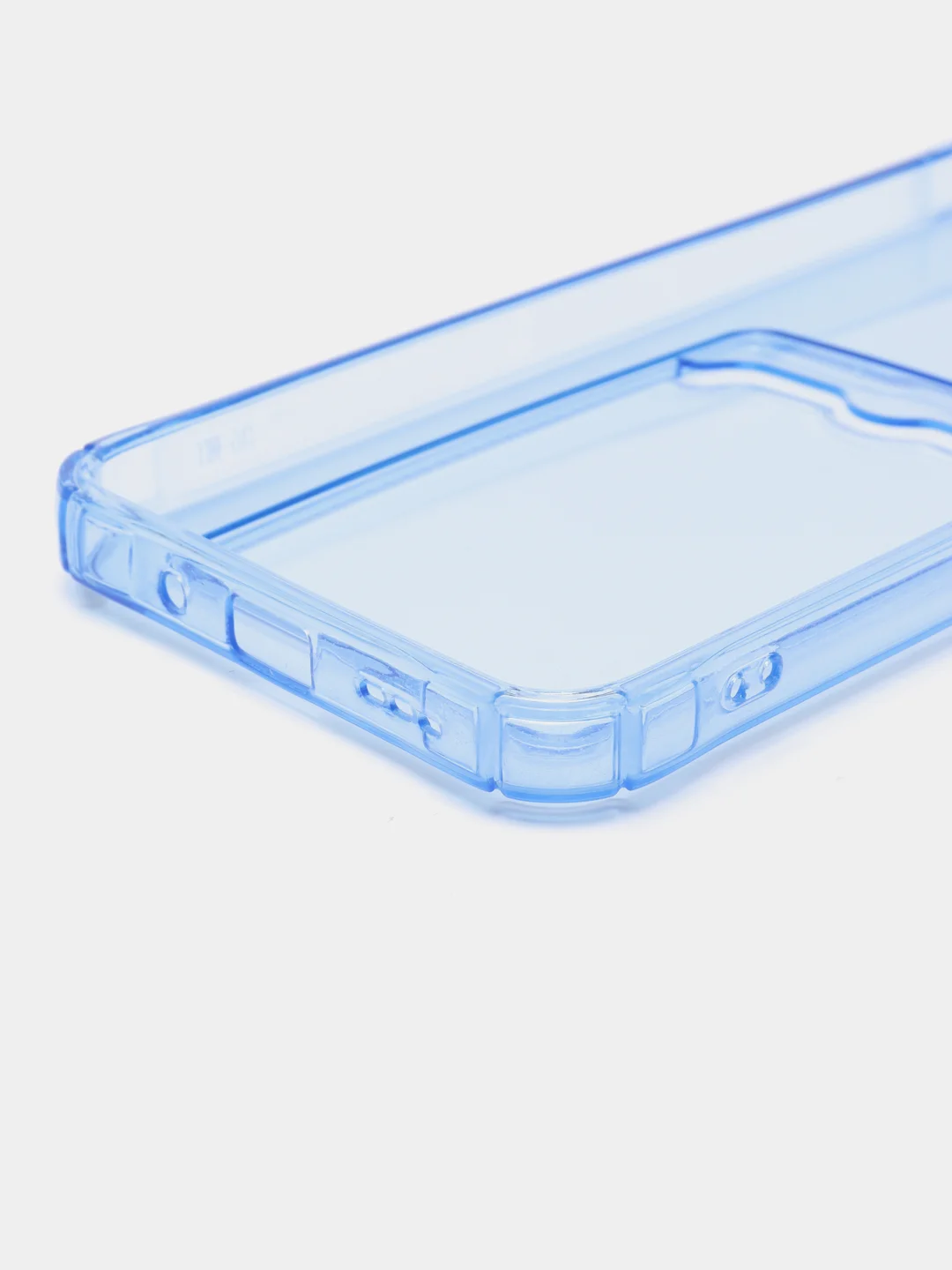 Серый силиконовый чехол Xiaomi Redmi 9C 10A, с карманом для карт, прозрачный