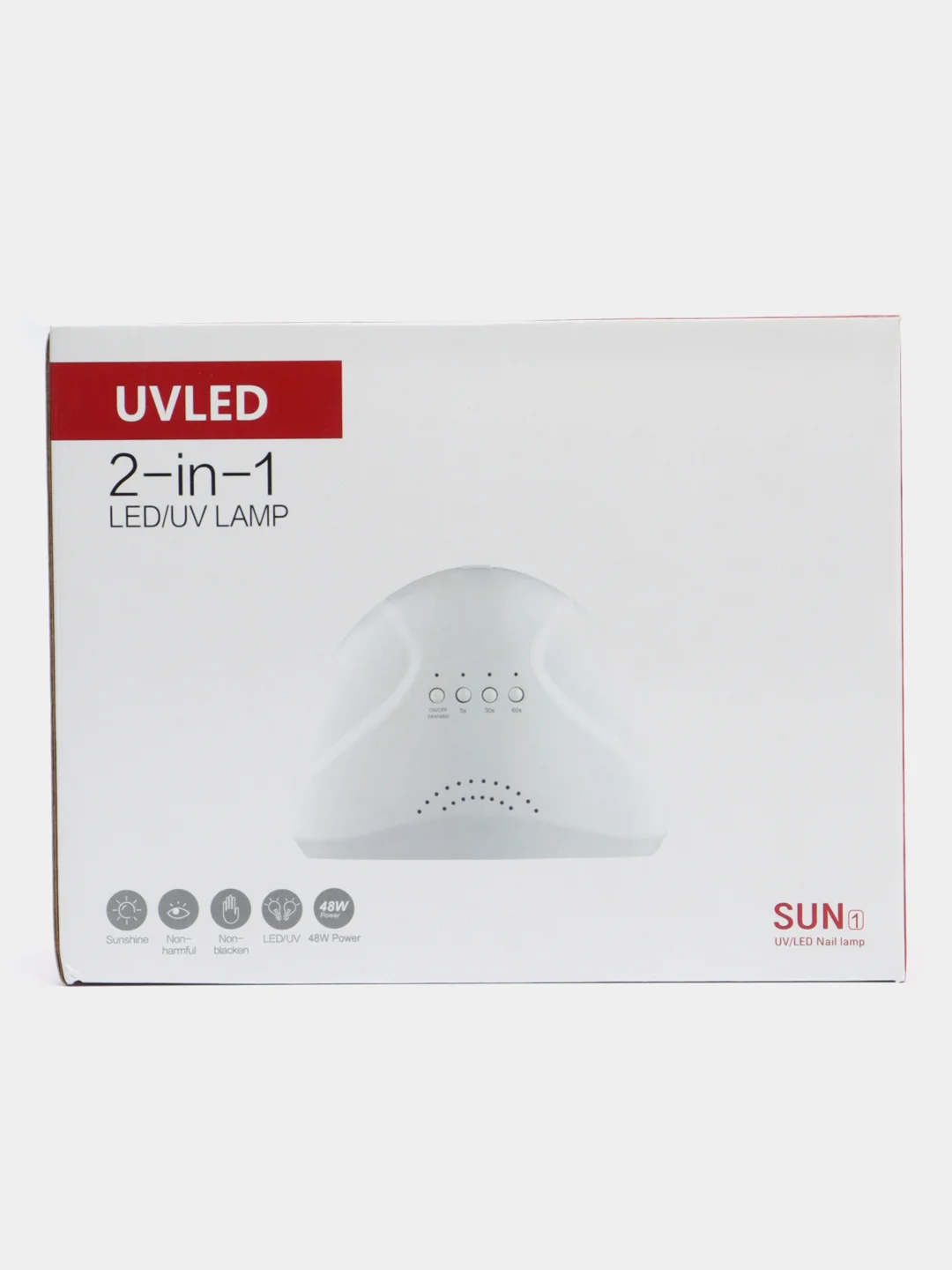 Лампа для маникюра, педикюра Sun One UV/LED, 48 W