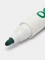 Маркеры, фломастеры для магнитной белой доски стирающиеся, зеленый, Офисмаг 3 мм, 152221