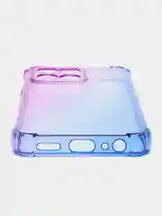 Розовый противоударный чехол BROSCORP для Honor X6 и X8 5G силиконовый, с усиленными углами