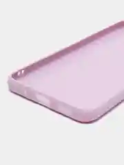 Фиолетовый чехол BROSCORP для Xiaomi Redmi 12С матовый силиконовый тонкий, бортик вокруг камер