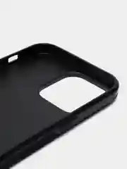 Черный блестящий чехол Broscorp на iPhone 14 Pro Max, со стразами и кристаллами