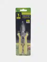 INBLOOM Секатор садовый, 15см, прорезиненная антискользящая ручка, сталь 65М, оцинкованный