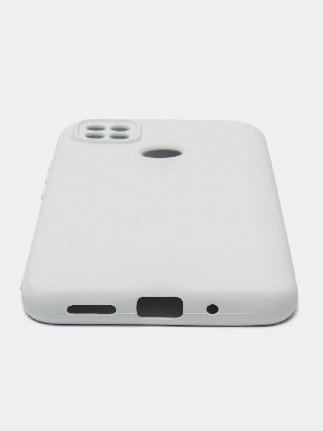 Белый чехол Xiaomi Redmi 9C, Redmi 9C NFC, Redmi 10A (Редми 9С 9С НФС 10А)прозрачный силиконовый