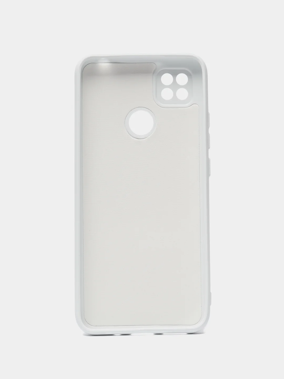 Белый чехол Xiaomi Redmi 9C, Redmi 9C NFC, Redmi 10A (Редми 9С 9С НФС 10А)прозрачный силиконовый