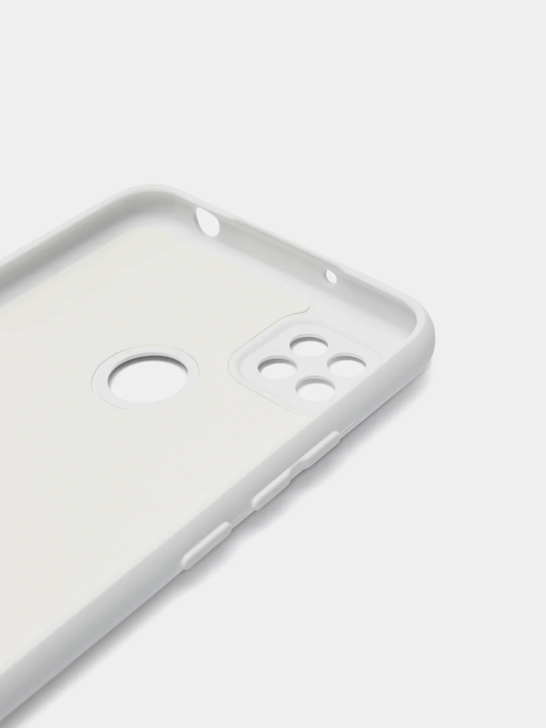 Белый чехол Xiaomi Redmi 9C, Redmi 9C NFC, Redmi 10A (Редми 9С 9С НФС 10А)прозрачный силиконовый
