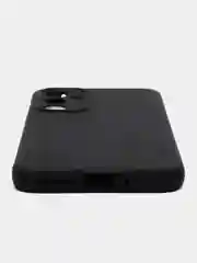 Черный чехол для Samsung Galaxy A54 силиконовый ROSCO матовый тонкий с бортиком- защитой камер