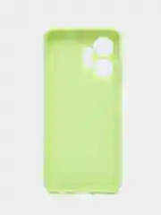 Зеленый чехол BROSCORP для Infinix Zero 20, матовый, силиконовый, тонкий, бортик вокруг камер