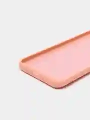 Пудровый силиконовый чехол на Xiaomi Redmi 9A ( Сяоми Редми 9А ) прозрачный, с подкладом