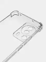 Прозрачный противоударный чехол BROSCORP для Xiaomi 13 Lite, силиконовый, с усиленными углами