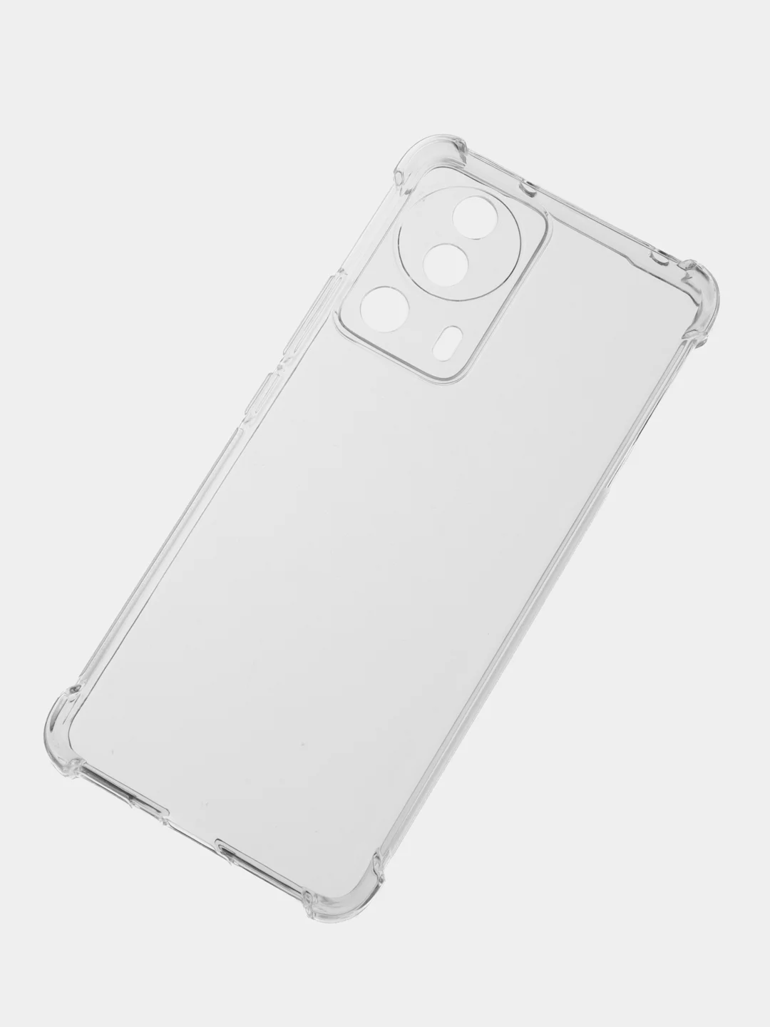 Прозрачный противоударный чехол BROSCORP для Xiaomi 13 Lite, силиконовый, с усиленными углами