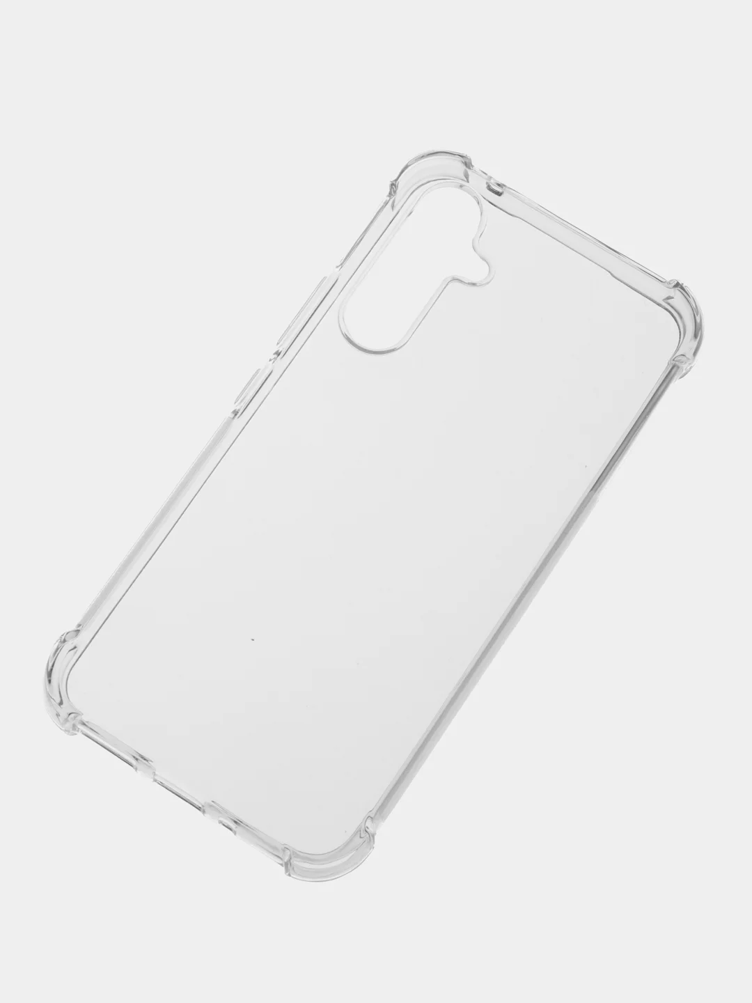 Зеленый чехол для Samsung Galaxy A54 противоударный силиконовый ROSCO, прозрачный, усиленные углы