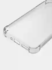Зеленый чехол для Samsung Galaxy A54 противоударный силиконовый ROSCO, прозрачный, усиленные углы