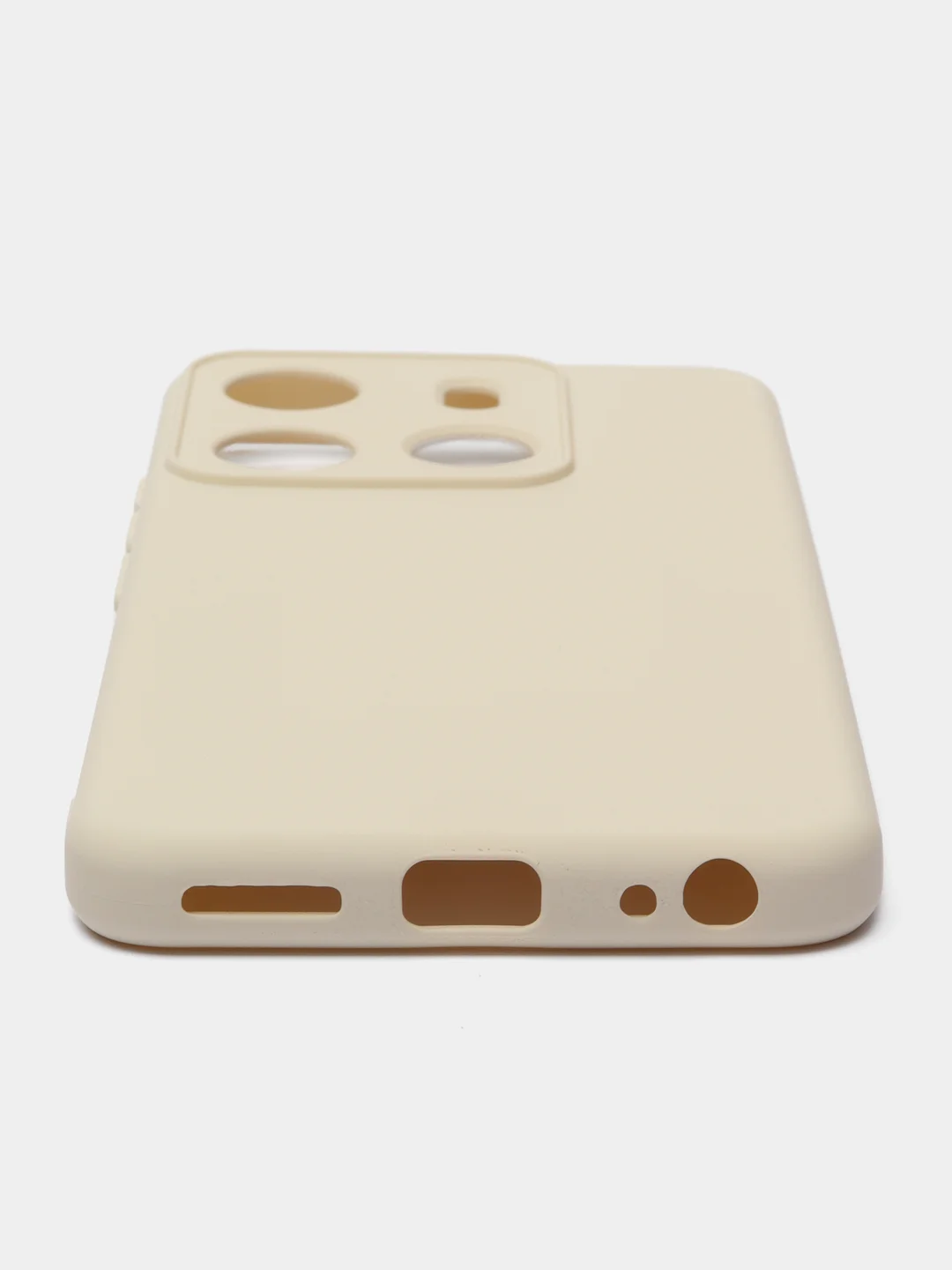 Слоновая кость чехол для Tecno Spark GO 2023 / Tecno Pop 7 / Tecno Pop 7 Pro прозрачный силиконовый