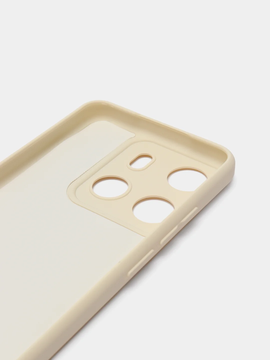 Слоновая кость чехол для Tecno Spark GO 2023 / Tecno Pop 7 / Tecno Pop 7 Pro прозрачный силиконовый
