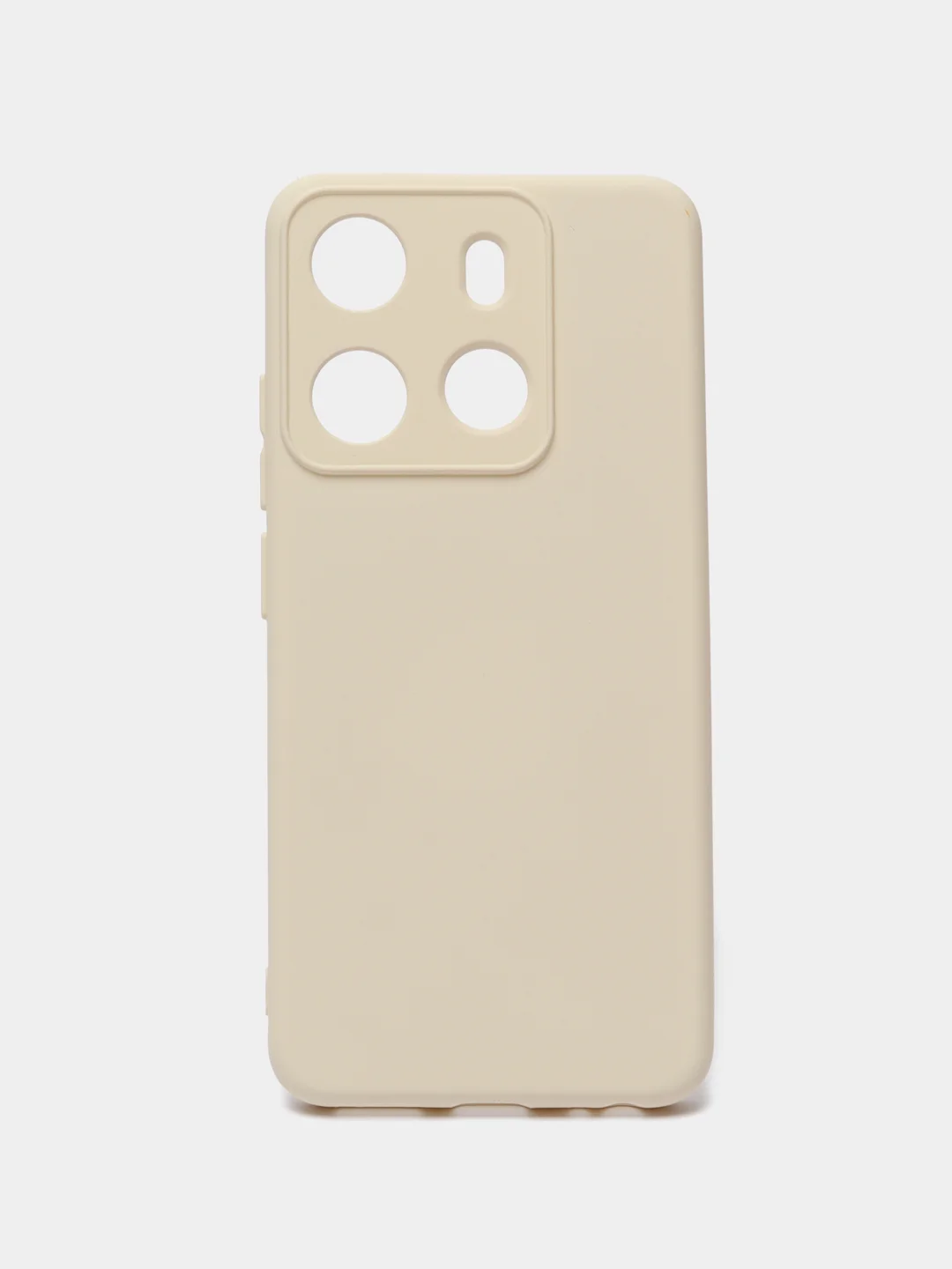Слоновая кость чехол для Tecno Spark GO 2023 / Tecno Pop 7 / Tecno Pop 7 Pro прозрачный силиконовый