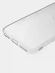 Прозрачный силиконовый чехол BROSCORP для Infinix Smart 7 прозрачный с защитой камер и от прилипания