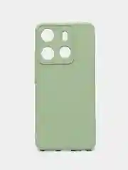 Мятный чехол для Tecno Spark GO 2023 / Tecno Pop 7 / Tecno Pop 7 Pro прозрачный силиконовый
