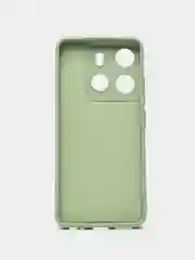 Мятный чехол для Tecno Spark GO 2023 / Tecno Pop 7 / Tecno Pop 7 Pro прозрачный силиконовый