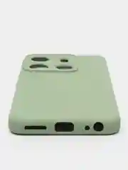 Мятный чехол для Tecno Spark GO 2023 / Tecno Pop 7 / Tecno Pop 7 Pro прозрачный силиконовый