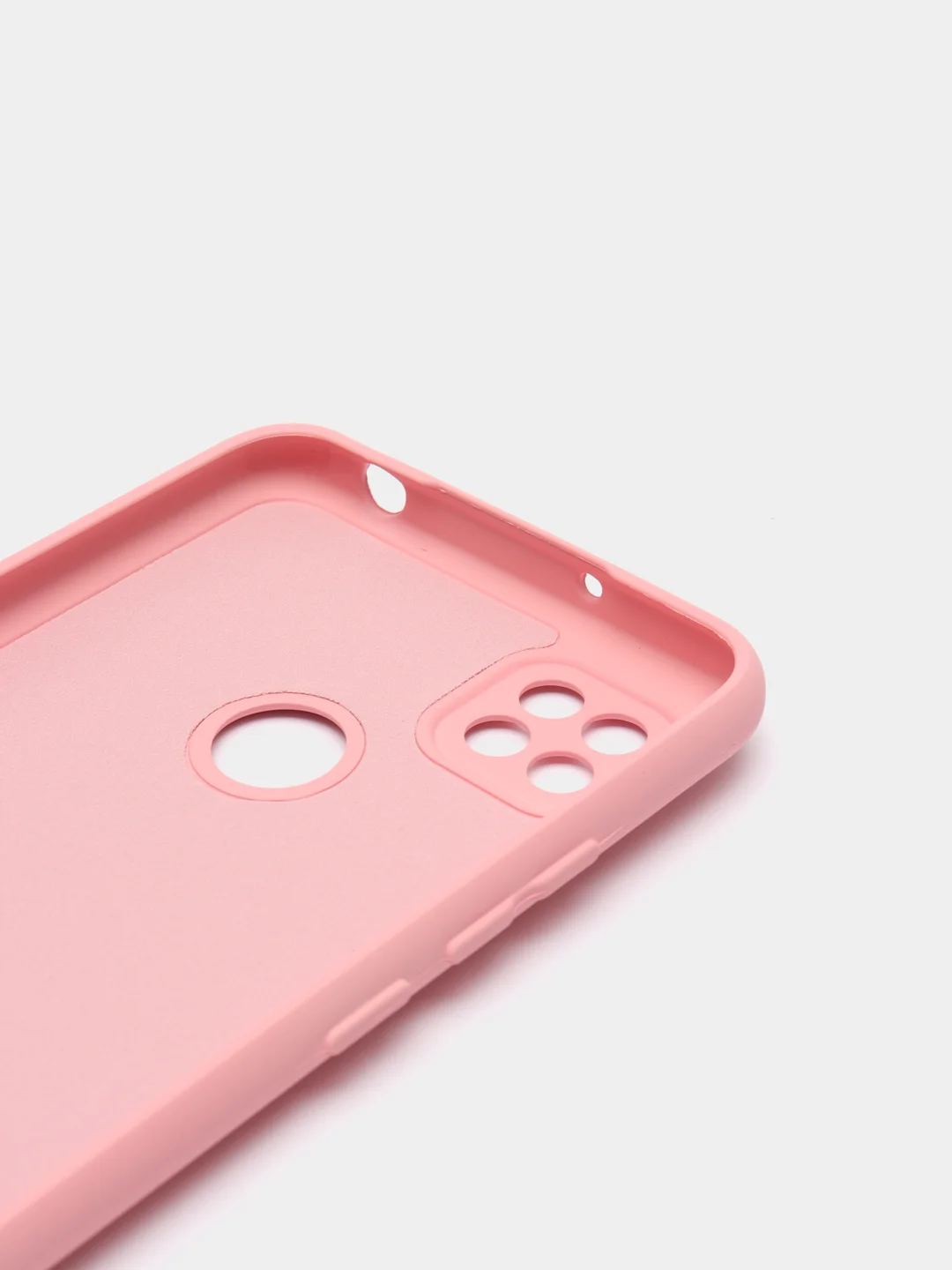 Розовый чехол Xiaomi Redmi 9C, Redmi 9C NFC, Redmi 10A (Редми 9С 9С НФС 10А)прозрачный силиконовый