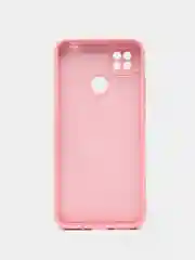 Розовый чехол Xiaomi Redmi 9C, Redmi 9C NFC, Redmi 10A (Редми 9С 9С НФС 10А)прозрачный силиконовый
