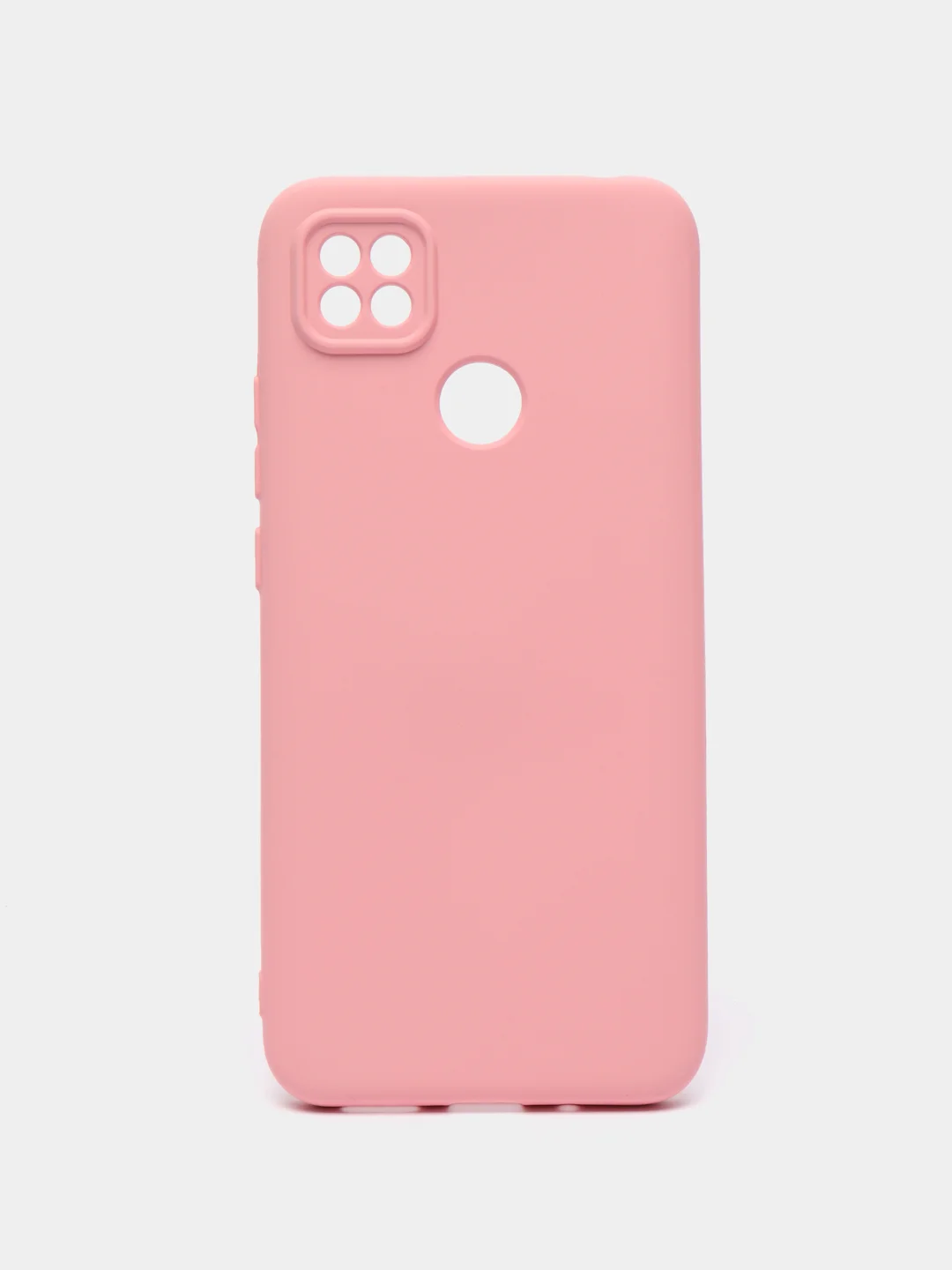 Розовый чехол Xiaomi Redmi 9C, Redmi 9C NFC, Redmi 10A (Редми 9С 9С НФС 10А)прозрачный силиконовый