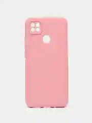 Розовый чехол Xiaomi Redmi 9C, Redmi 9C NFC, Redmi 10A (Редми 9С 9С НФС 10А)прозрачный силиконовый