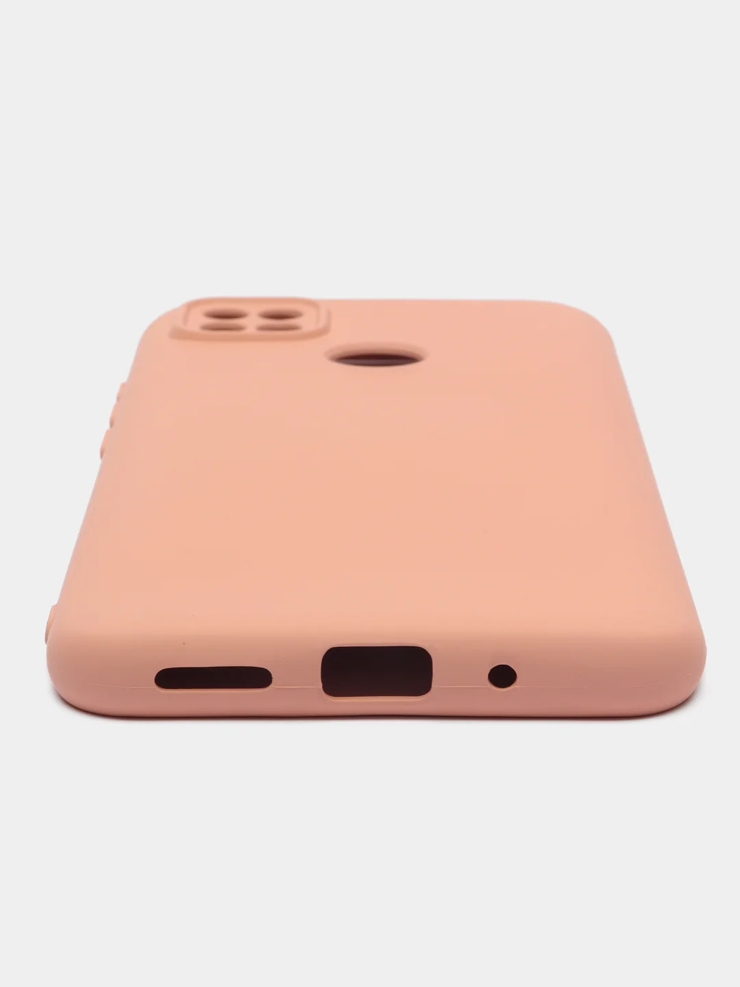 Пастельно-коралловый чехол Xiaomi Redmi 9C, Redmi 9C NFC, Redmi 10A (Редми 9С 9С НФС 10А)прозрачный силиконовый