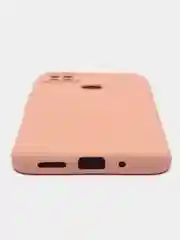 Пастельно-коралловый чехол Xiaomi Redmi 9C, Redmi 9C NFC, Redmi 10A (Редми 9С 9С НФС 10А)прозрачный силиконовый