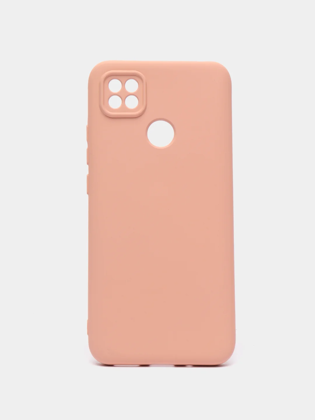 Пастельно-коралловый чехол Xiaomi Redmi 9C, Redmi 9C NFC, Redmi 10A (Редми 9С 9С НФС 10А)прозрачный силиконовый