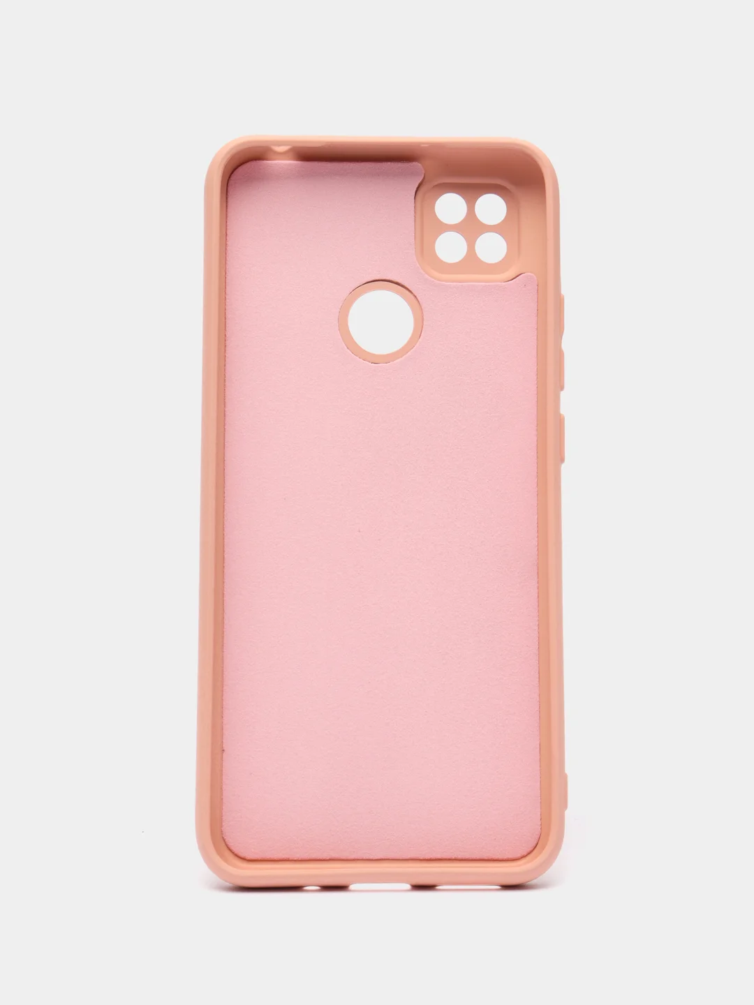 Пастельно-коралловый чехол Xiaomi Redmi 9C, Redmi 9C NFC, Redmi 10A (Редми 9С 9С НФС 10А)прозрачный силиконовый
