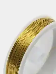 Золотой 50м. Проволока цветная, 0,3, 0,4, 0,5 мм