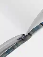 Голубой блокнот скетчбук квадратный 80 листов 20х20 см. MyArt Мировые шедевры живописи Проф-Пресс