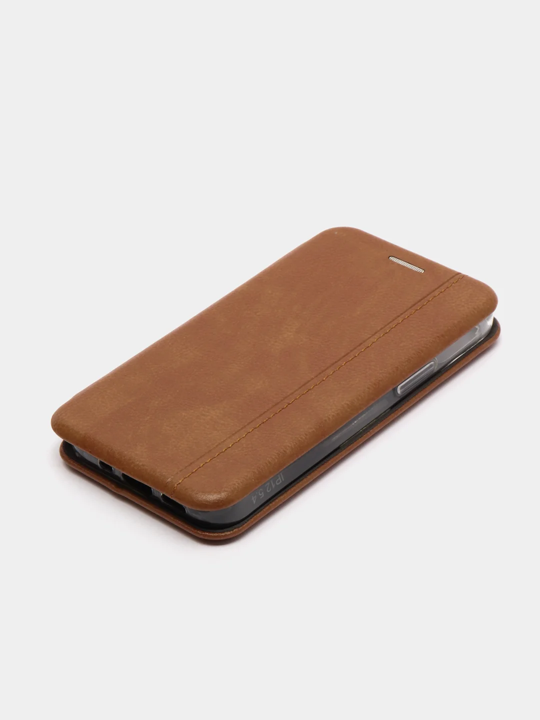 Коричневый чехол книжка для iPhone 6/7/7PLUS/8/11/11PRO/12/12MINI/XR/X/XS/XS Max/12PROMAX