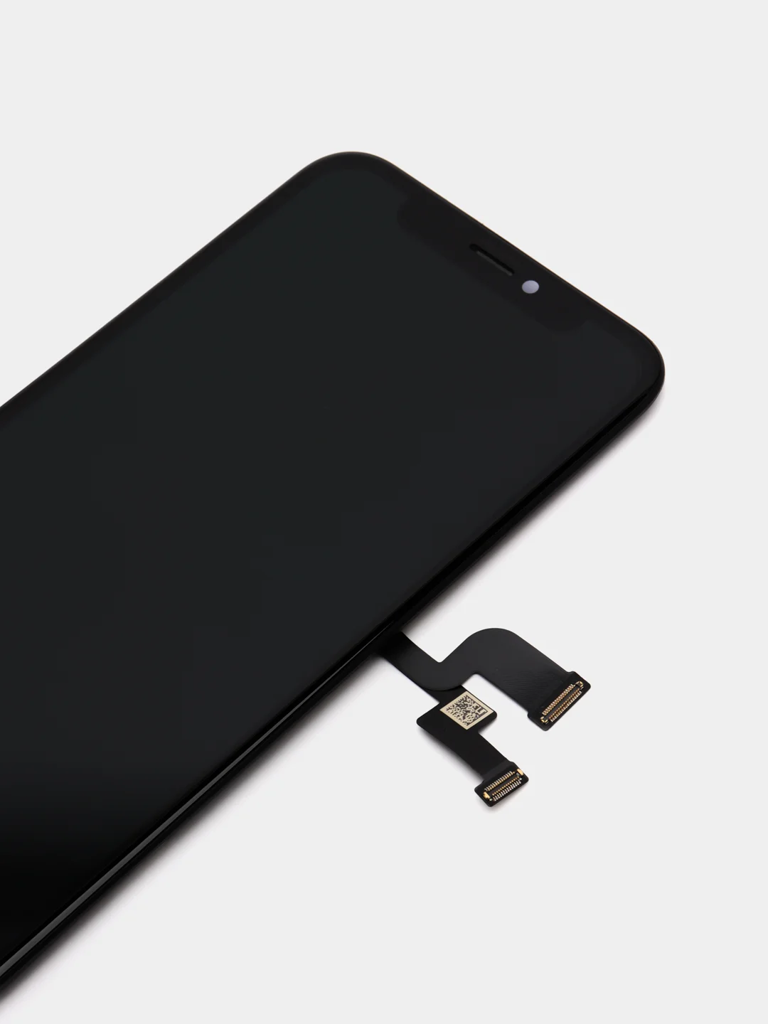 Черный дисплей в сборе с тачскрином ZeepDeep Premium для iPhone XS (Oled) + прокладка-абсорбер