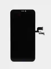 Черный дисплей в сборе с тачскрином ZeepDeep Premium для iPhone XS (Oled) + прокладка-абсорбер