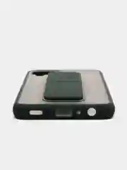 Тёмно-зелёный friendly CASE чехол подставка (магнитный) для Samsung A02/A12/A22/A31/A51/A52/A72/S21/S20FE