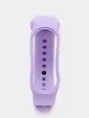 Лавандовый спортивный ремешок для Xiaomi Mi Band 7 браслет силиконовый (Ксяоми ми банд фитнес часы)