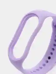 Лавандовый спортивный ремешок для Xiaomi Mi Band 7 браслет силиконовый (Ксяоми ми банд фитнес часы)