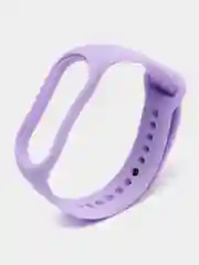 Лавандовый спортивный ремешок для Xiaomi Mi Band 7 браслет силиконовый (Ксяоми ми банд фитнес часы)