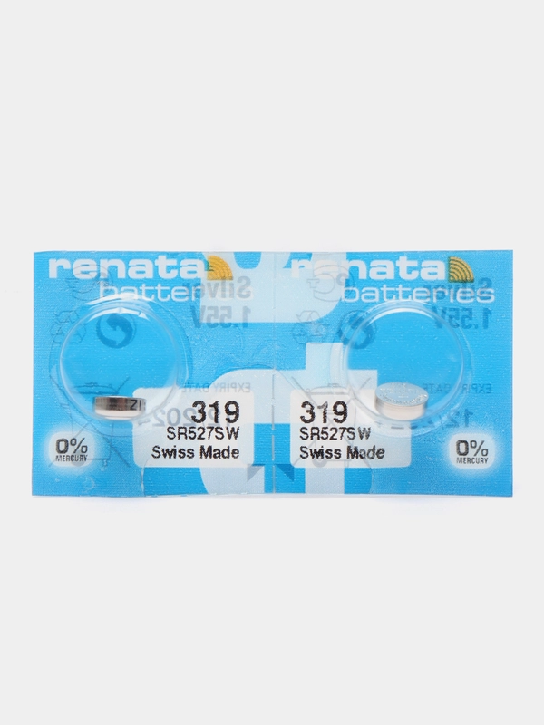 Батарейка Renata 319 (SR527SW, SR64, V319) для часов