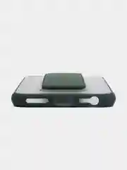 Тёмно-зелёный friendly CASE чехол подставка (магнитный) для iPhone 7/8/SE/XR/11/11 Pro/12/13/13 Pro/12 mini