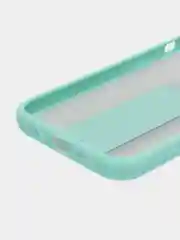 Бирюзовый friendly CASE чехол подставка (магнитный) для iPhone 7/8/SE/XR/11/11 Pro/12/13/13 Pro/12 mini