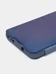 Темно-синий чехол-книжка с прозрачным окном Huawei Psmart Z/ View20/Y5(2019/8s)/Y6p/Y7(2019)/P20 Lite